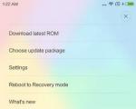 Xiaomi is not updating - ways to solve the problem Xiaomi was unable to download the update